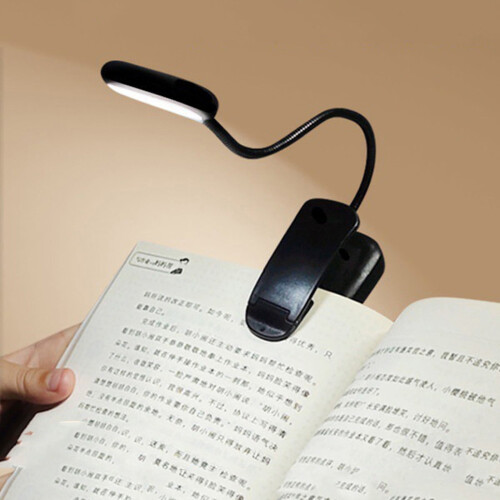 Lampe de bureau USB Donemore, lampe de lecture à pince pliable