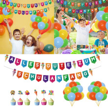 Kit de arco de guirnalda de globos para fiesta de regreso a clases