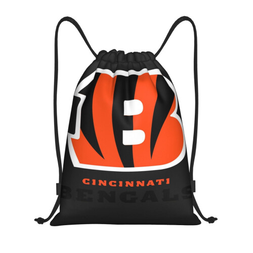 Bengals-Kordelzugbeutel, faltbar, Unisex, klein