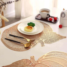 YANHAIGONG Pompoen Placemats Herfst Oogst 4-pack
