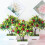 Bonsai artificial com morangos de espuma (1 unidade) 5