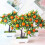 Bonsai artificial com morangos de espuma (1 unidade) 7