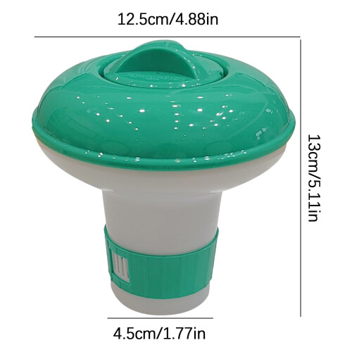 Boia dosadora para piscina Capino, dispensador de produtos químicos de 5 polegadas 2