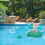 Boia dosadora para piscina Capino, dispensador de produtos químicos de 5 polegadas 7