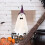 Διακόσμηση ανεμούριου φαντάσματος για το Halloween για εσωτερική και εξωτερική χρήση 8