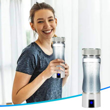 Fankiway hydrogenvannflaske 300 ml bærbar oppladbar