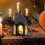 Halloween LED-stearinlys gresskar skjelett nattlampe 5