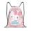 Hello Kitty Beutel mit Kordelzug, mittelgroß, faltbar, unisex 1
