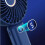 Capino Mini Portable Fan Rechargeable3-Speed 6