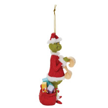 Στολίδια Χριστουγεννιάτικου Δέντρου Grinch Ακρυλικά 6 Τεμάχια