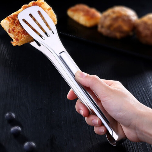 Pinça de cozinha Donemore em aço inoxidável de 30 cm (12 polegadas)
