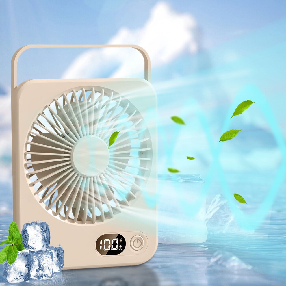 Yanhaigong Portable Rechargeable Handheld Fan Ultra-Thin 301029659669