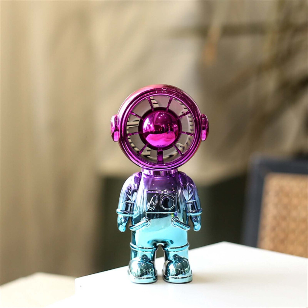 Portable 2-Speed Usb Handheld Fan With Astronaut Design 301029660023