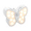 Bright Dimmable Butterfly LED Night Light  Motion Sensor with Spotlight and 2 Color Temperature 1PC 1