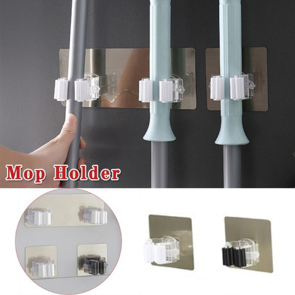 Capino Mop Holder Wall Mount Broom Gripper 1 Piece 301029663413