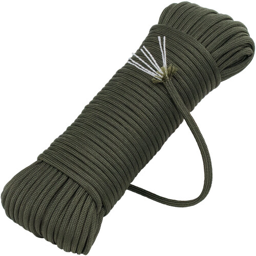 Paracord Mil-Spec 7-strengs olijfgroen 30 meter