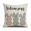 Housse de coussin jeté de Pâques pour la maison (1 pièce) 1