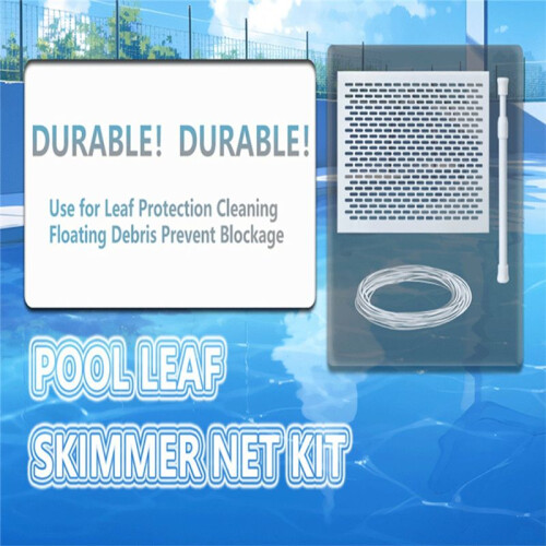 Skimmer Guard Kit Pool Skimmer Net Leaf Skimmer Catcher Shield Protective Spring Action Net System Leaf Protection 1