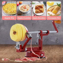 Donemore Hand Crank Apple Peeler 3-in-1 with Non-Slip Handle