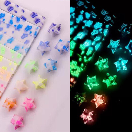 Origami Paper Strips Luminous Lucky Wish 210 Sheets 1