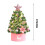 Capino Mini Christmas Tree Flocked White 12-inch Tabletop 4