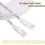 Καλώδιο Ethernet Cat6 15ft Λευκό, Επίπεδο, Εσωτερικού Χώρου, Εξωτερικού Χώρου 2