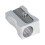 Metal Mini Pencil Sharpener Aluminum Alloy Single Hole 2