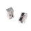 Metal Mini Pencil Sharpener Aluminum Alloy Single Hole 3