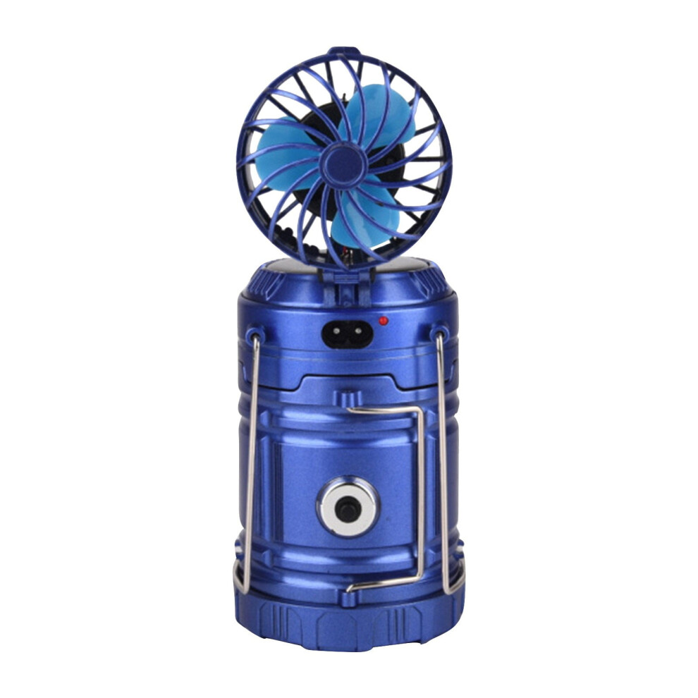 Yanhaigong Portable Handheld Fan Solar Rechargeable Led 301029659423