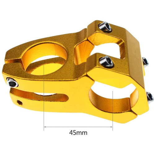 Fixed Bike Stem Short Handlebar Set of 2 2