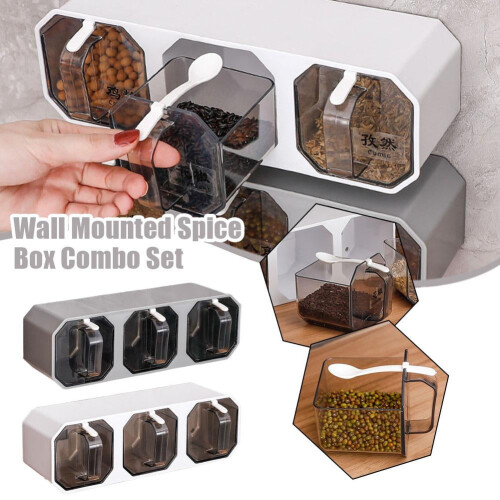 Coffret à épices, bocaux à épices, 6 pièces 1