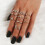Edelstahlring-Set, 10-teilig 2