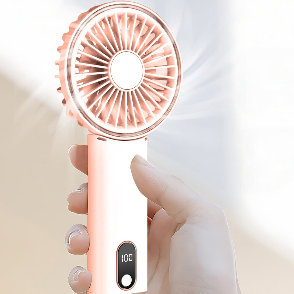 Yanhaigong Mini Handheld Fan Portable Foldable 4-Speed 301029657788