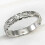 Silver Wedding Ring Elegant Flower Design 925 4