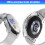 Samsung Galaxy Watch5/4 40mm fodral2-pack 4