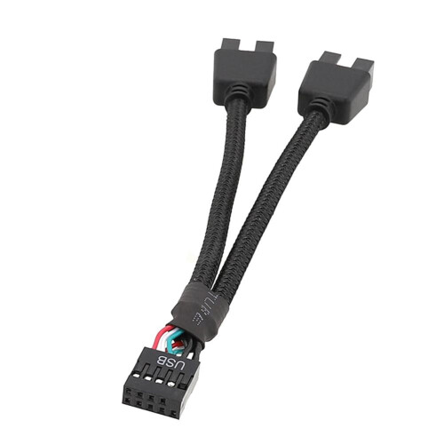 USB-kabeladapter 9-polig moderkort auf2 USB2.0