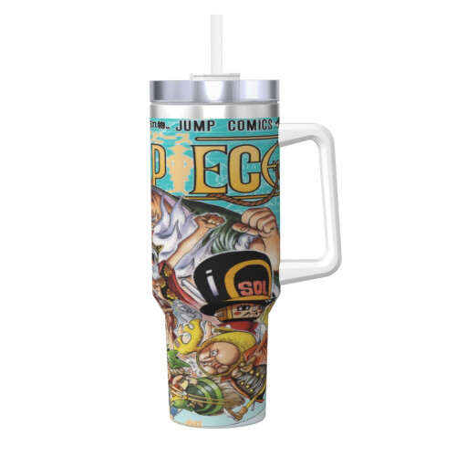 Ποτήρι κενού από ανοξείδωτο ατσάλι Pi-E-Ce 40oz με καπάκι και 1