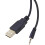 Nabíjecí kabel USB na 2,5mm samec pro sluchátka JBL Synchros 2
