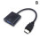 Καλώδιο μετατροπέα 1080p HDMI σε VGA για φορητό υπολογιστή PS4Pc, τηλεόραση, προβολέα, 1