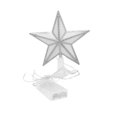 Étoile décorative pour sapin avec lumières LED (1 pièce)