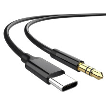USB-C til 3,5 mm lydkabeladapter