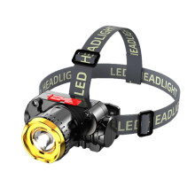 LED-Stirnlampe mit Sensor und Zoomfunktion