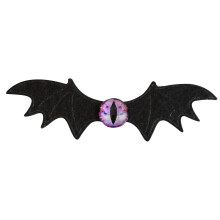 Decorațiuni de Halloween pentru interior și exterior, agrafă de păr cu aripioare 3D