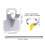 Swimming Pool Pipe Holders, Above Ground Pool Accessories, Pool Accessories, Pool Hoses for Above Ground Pools Gray 6