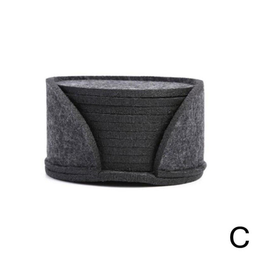 Felt Coaster Round Absorbent Cup Mat4Pack