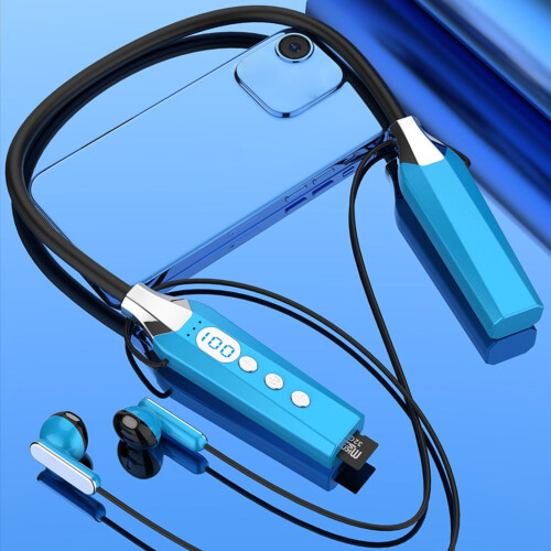 Fones de ouvido sem fio Bluetooth Zeceouar com visor digital 1