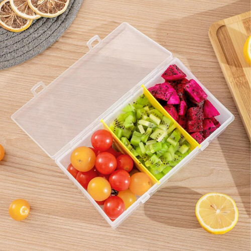 Boîte de rangement pour épices de cuisine Capino à 3 compartiments