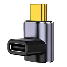 Adaptér USB-C, pravoúhlý 90 stupňů, 40 Gb/s