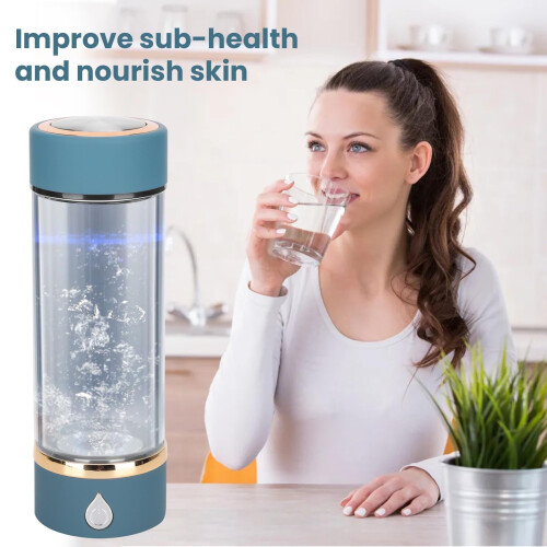 Bouteille d'eau à hydrogène portable Capino avec PEM et SPE