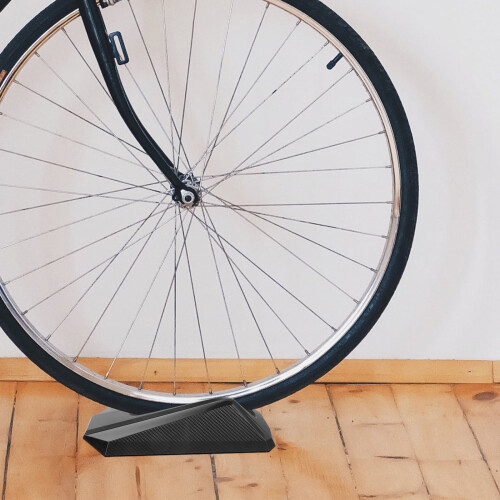 Cykelmatta Displayställ med framhjulsdyna 1